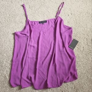 Eloquii VNeck Cami, NWT, Size 20, Purple